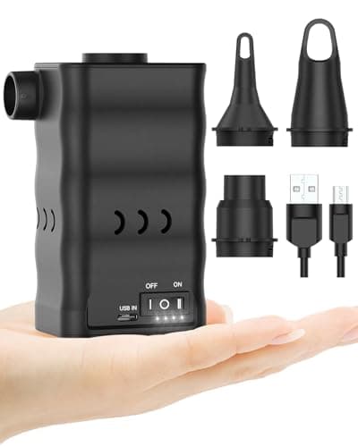 Dr.meter 6000mAh Rechargeable Air Pump