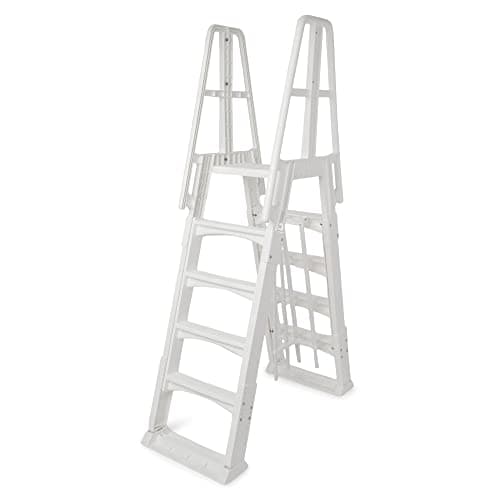 Vinyl Works SLA A-Frame Adjustable Pool Ladder