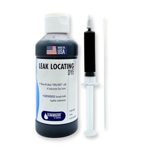 Leakmaster Pool Leak Detection Kit, 8 oz Dye with Syringe