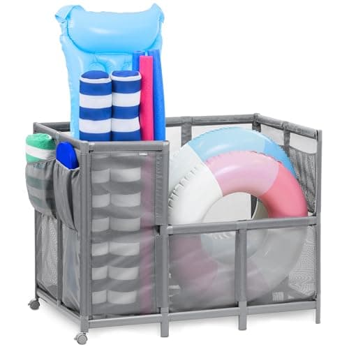 Coast Modern Extra Large Mesh Pool Storage Bin