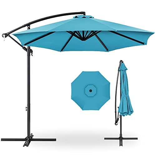 Best Choice Products 10 ft Offset Cantilever Patio Umbrella