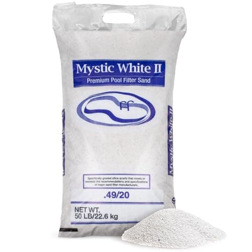 U.S. Silica Mystic White II Premium Pool Filter Sand, 50 lb
