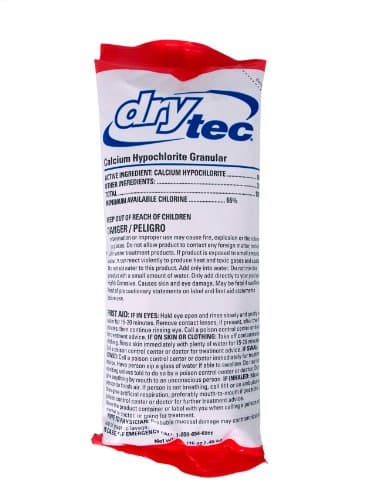 DryTec Calcium Hypochlorite Pool Shock, 1 lb