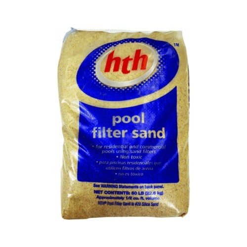HTH 67074 Pool Filter Sand, 50 lb