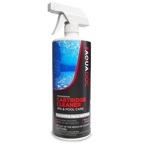 AquaDoc Hot Tub and Pool Filter Cleaner Spray, 16 oz