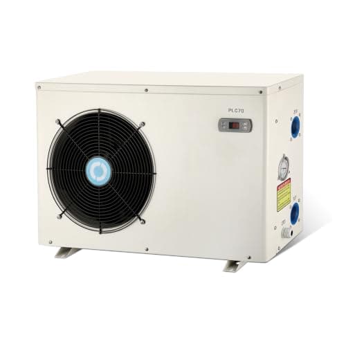 ECOPOOLTECH 20,000 BTU Pool Heat Pump, Plug-In