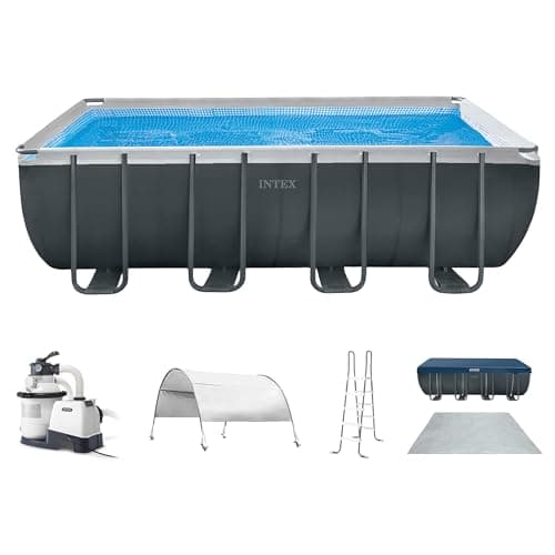 Intex Ultra XTR Rectangular Pool Set, 18ft x 9ft x 52in