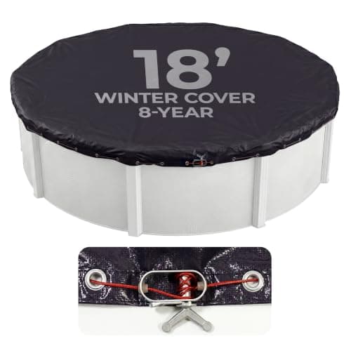 Blue Wave Arctic Armor 18-ft Round Above-Ground Winter Cover