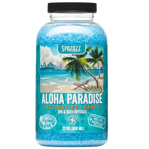 Spazazz Aloha Paradise Spa Salt Crystals, 22 oz