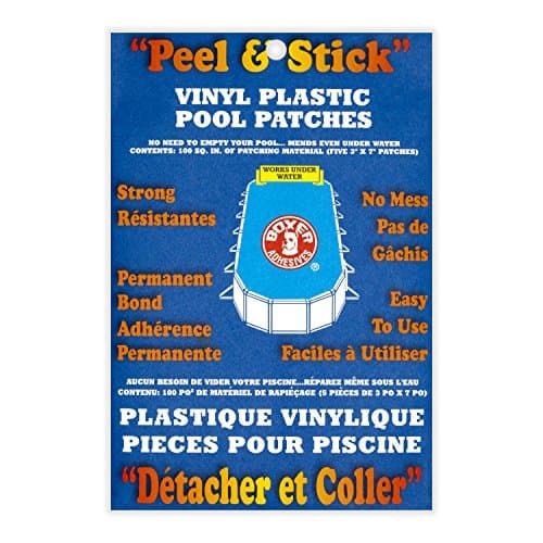 Boxer Adhesives Peel-and-Stick Vinyl Pool Patch